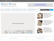 Tablet Screenshot of happyschools.org